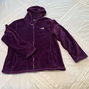 North Face Women’s XL Purple Jacket with Hood